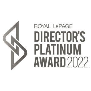 Royal LePage Director's Platinum Award 2022