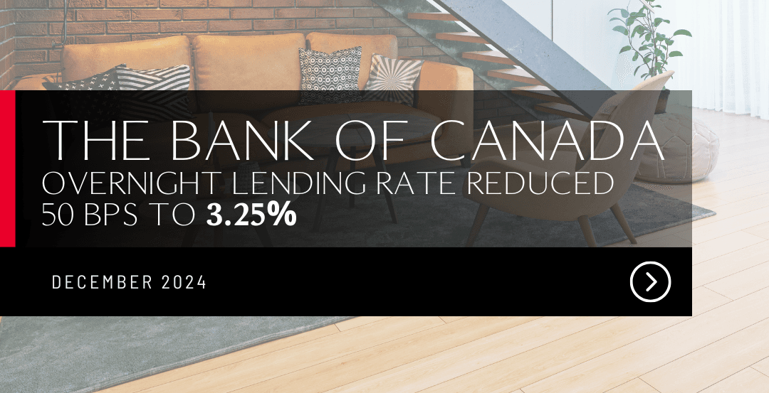 Bank of Canada Interest Rate Announcement | December 11th 2024